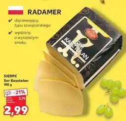 Kaufland SIERPC Ser Kasztelan 100 g oferta