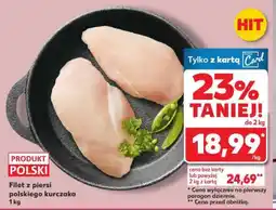 Kaufland Filet z piersi polskiego kurczaka 1 kg oferta