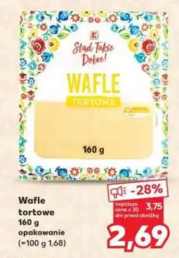 Kaufland Wafle tortowe oferta