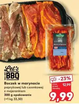 Kaufland Boczek w marynacie oferta