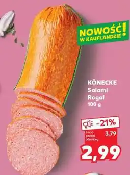 Kaufland KÖNECKE Salami Rogal 100 g oferta
