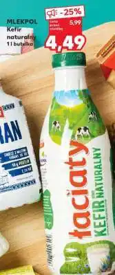 Kaufland MLEKPOL Kefir naturalny 1 l butelka oferta