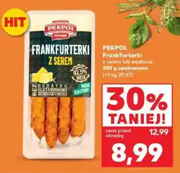 Kaufland PEKPOL Frankfurterki z serem lub wędzone oferta
