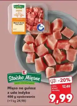 Kaufland Mięso na gulasz z uda indyka 400 g opakowanie oferta