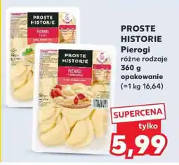 Kaufland PROSTE HISTORIE Pierogi oferta