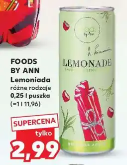 Kaufland FOODS BY ANN Lemoniada oferta
