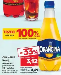 Kaufland ORANGINA Napój gazowany pomarańcza 0,5 l butelka oferta
