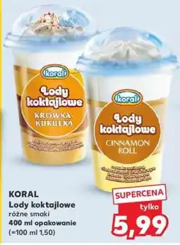 Kaufland Lody Koktajlowe oferta