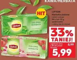 Kaufland LIPTON Herbata zielona oferta