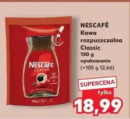 Kaufland NESCAFÉ Kawa rozpuszczalna Classic 150 g opakowanie oferta