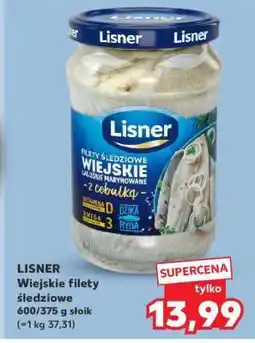 Kaufland LISNER Wiejskie filety śledziowe oferta