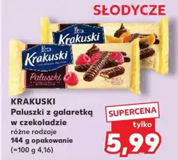 Kaufland KRAKUSKI Paluszki z galaretką w czekoladzie oferta
