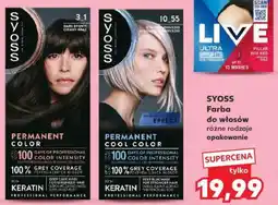 Kaufland SYOSS Farba do włosów różne rodzaje opakowanie oferta