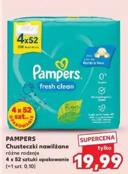 Kaufland PAMPERS Chusteczki nawilżane oferta