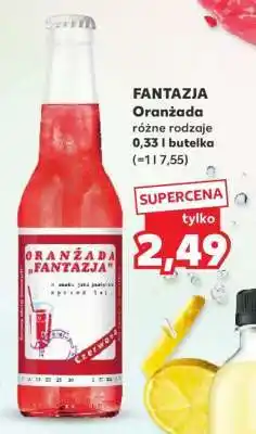Kaufland FANTAZJA Oranżada różne rodzaje 0,33 l butelka oferta