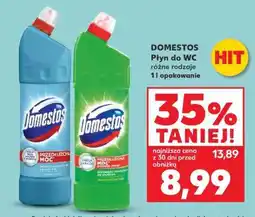 Kaufland DOMESTOS Płyn do WC różne rodzaje 1 l opakowanie oferta