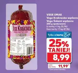 Kaufland Vege Krakowska wędzone oferta