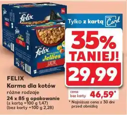 Kaufland FELIX Karma dla kotów oferta