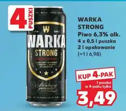 Kaufland Warka Strong oferta