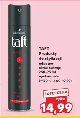 Kaufland TAFT Produkty do stylizacji włosów oferta