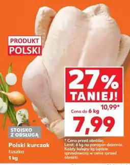 Kaufland Polski kurczak tuszka 1 kg oferta