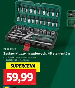 Lidl Zestaw kluczy nasadowych Parkside oferta