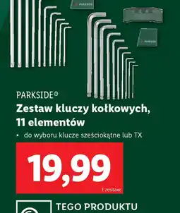 Lidl Zestaw kluczy kotkowych Parkside oferta
