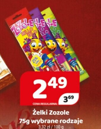 Delfin Żelki Zozole 75g oferta
