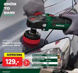 Lidl Polerka do naprawy punktowej Parkside oferta