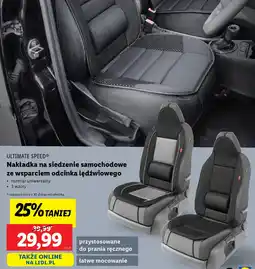 Lidl Nakładka na siedzenie samochodowe Ultimate Speed oferta