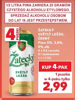 Kaufland Piwo Zatecky oferta