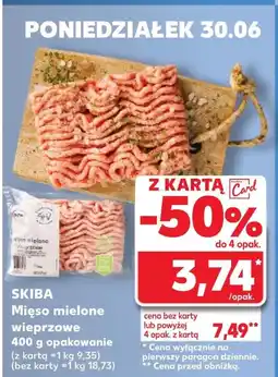 Kaufland Mięso mielone Skiba oferta