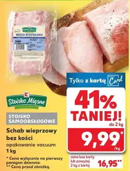 Kaufland Schab bez kości K-Stoisko Mięsne oferta