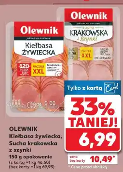 Kaufland Kiełbasa Olewnik oferta