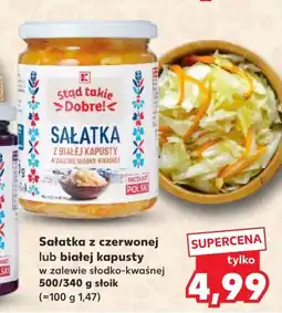 Kaufland Sałatka z czerwonej kapusty K-Stąd Takie Dobre oferta