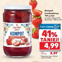 Kaufland Kompot K-Stąd Takie Dobre oferta