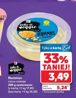 Kaufland Hummus K - take it veggie oferta