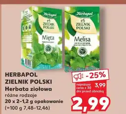 Kaufland Herbata ziołowa Herbapol oferta