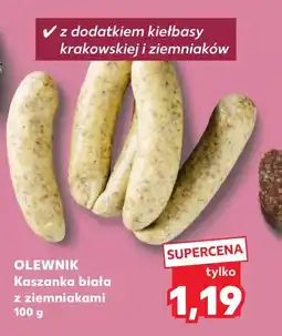 Kaufland Kaszanka biała Olewnik oferta