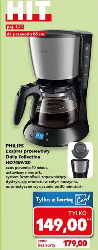 Kaufland Ekspres do kawy Philips oferta