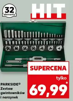 Kaufland Zestaw gwintowników Parkside oferta