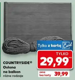 Kaufland Osłona na balkon Countryside oferta