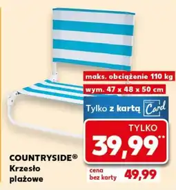 Kaufland Krzesło plażowe Countryside oferta