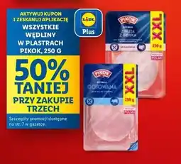 Lidl Szynka z fileta indyka Pikok oferta