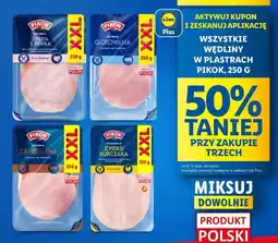 Lidl Polędwica z piersi kurczaka Pikok oferta