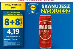 Lidl Piwo Warka oferta