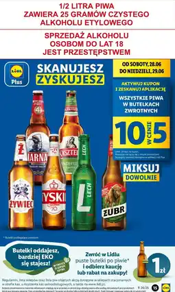 Lidl Piwo Żubr 1768 oferta
