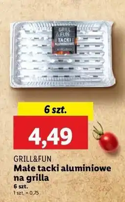 Lidl Tacki aluminiowe Grill And Fun oferta