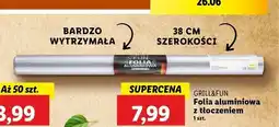 Lidl Folia aluminiowa Grill And Fun oferta