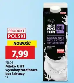 Lidl Mleko bez laktozy Pilos High Protein oferta